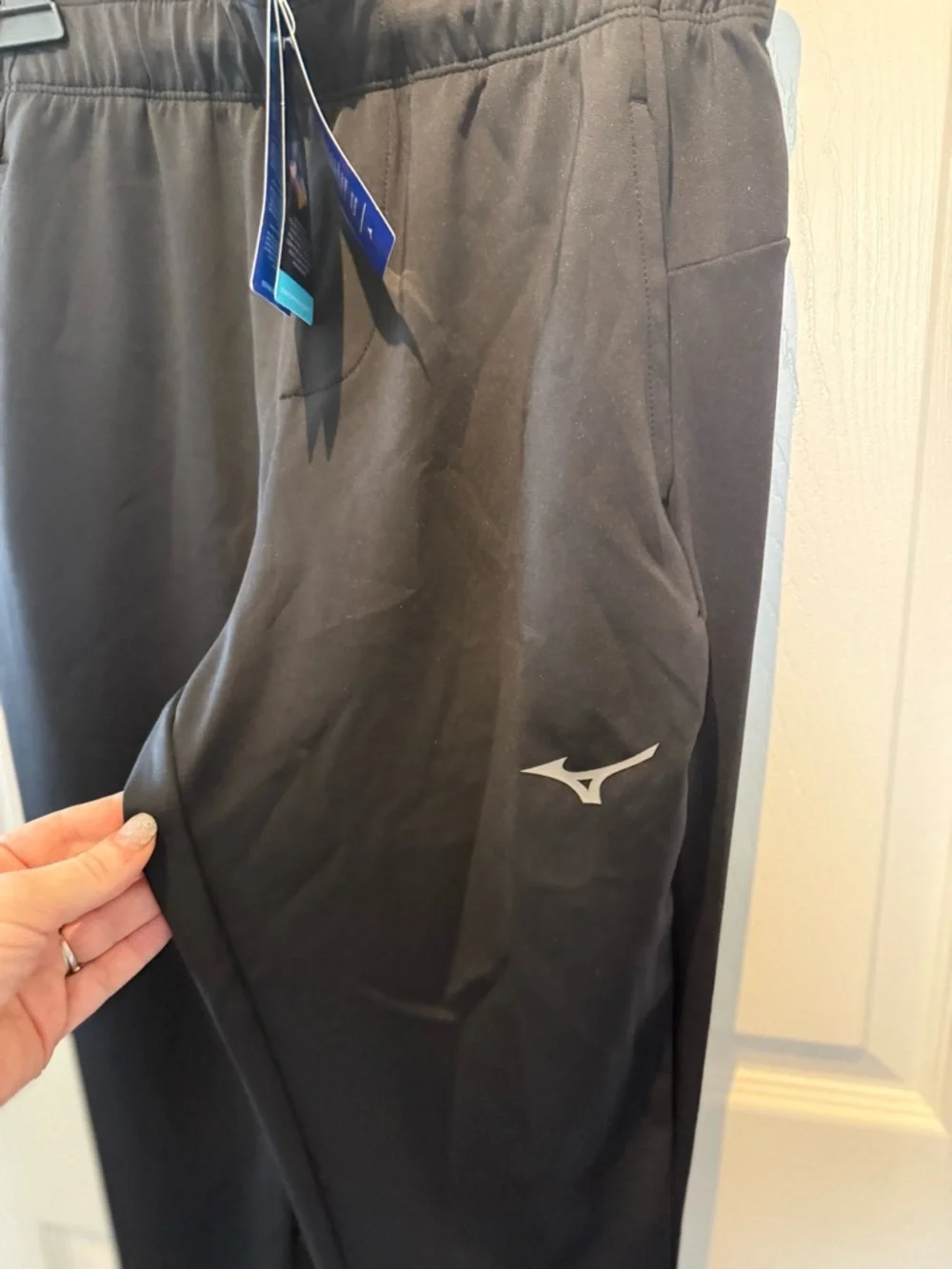 Mizuno Alpha Quest Trainer Pants Size Small Long 530136 Jogger Black Women’s